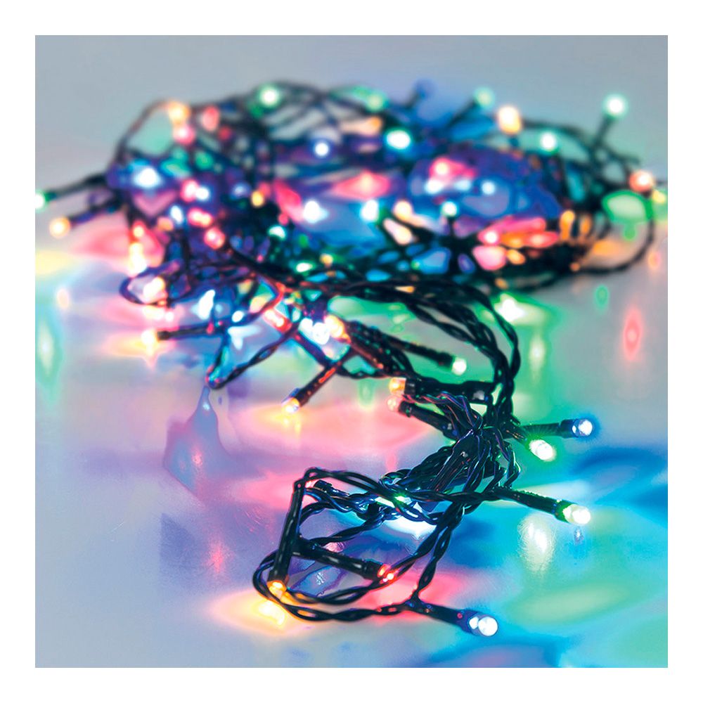 Grinalda 80 leds multicor multifunções 220V IP44 9m