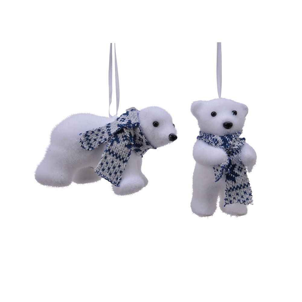 Acessório para pendurar árvore de urso modelos variados 6,3x11,5x7,5cm