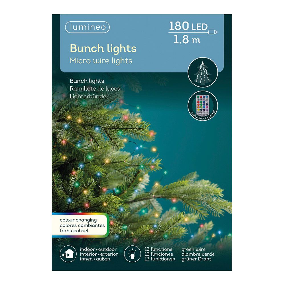 Grinalda RGB multicor 180 leds 6,8m - Image 4