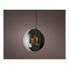 Decoração de natal com ecrã vídeo Ø15cm