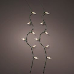 Grinalda LED vintage com 8 funções efeito cintilante para interior 1119cm 493270
