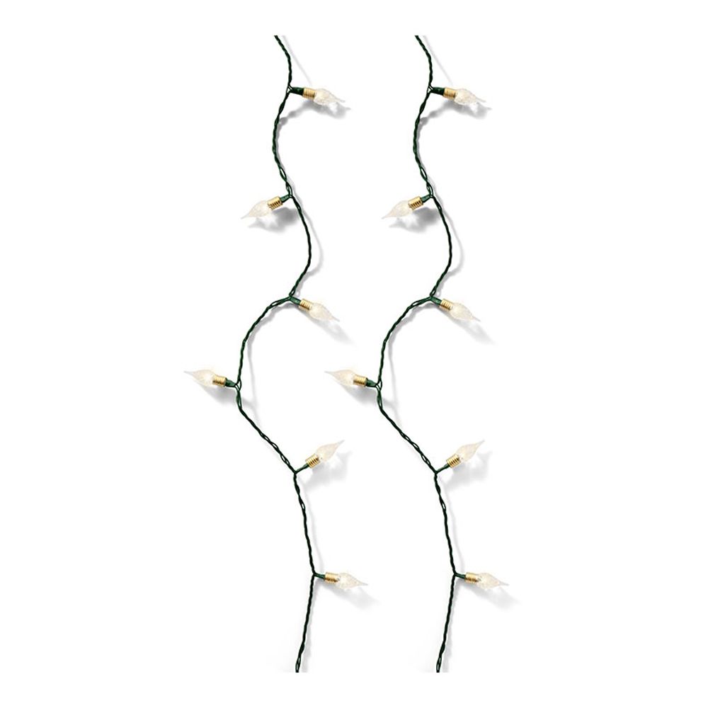 Grinalda LED branco quente 8 funções efeito cintilante para interior 1790cm 493275 - Image 2