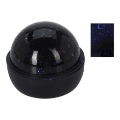Lâmpada estrela LED azul Ø16cm a pilhas