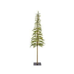 Árvore de natal micro LED intermitente, Ø41x180cm, 150 leds, branco quente.