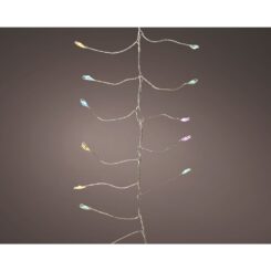 Grinalda 480 micro leds intermitente multicor suave IP44 11m