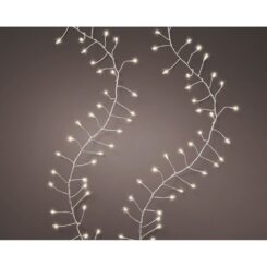 Guirlanda microled, 960 LEDs, luz natural