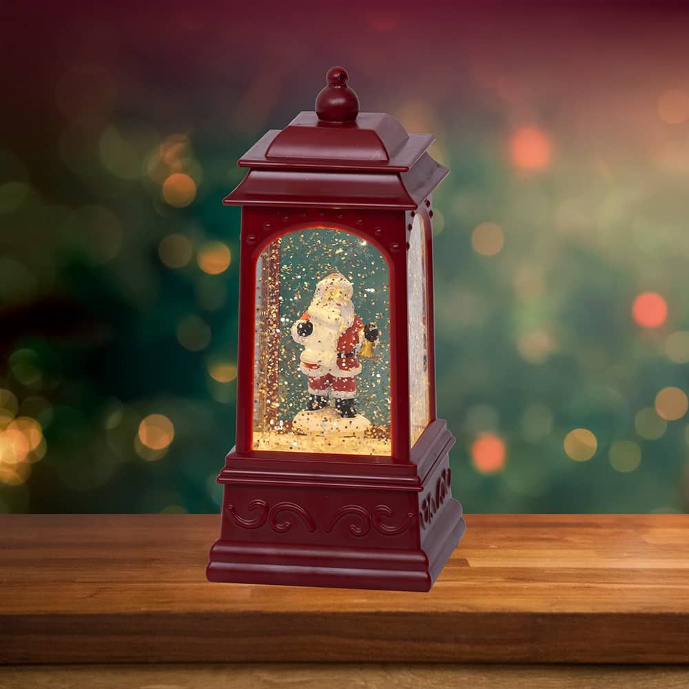 Lanterna de água do Papai Noel, 2 LEDs, 9 x 9 x 20,50 cm - Image 3