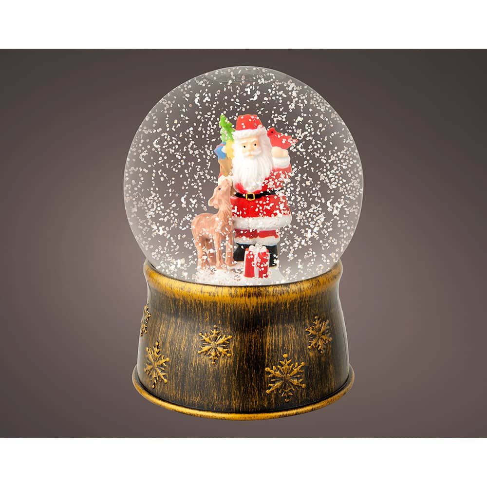 Globo de neve do Papai Noel ø13 x 17,5 cm - Image 3
