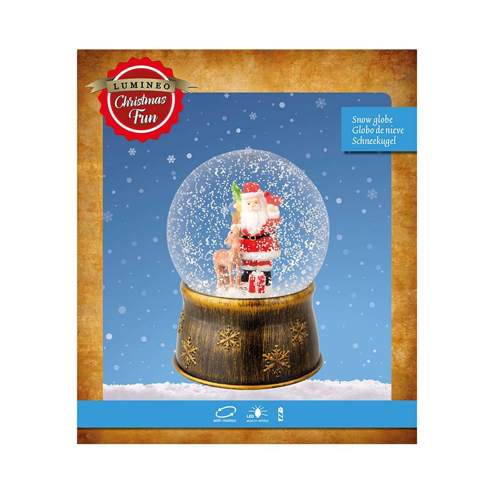 Globo de neve do Papai Noel ø13 x 17,5 cm - Image 4
