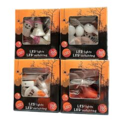 Guirlanda LED Halloween, modelos variados, 165 cm