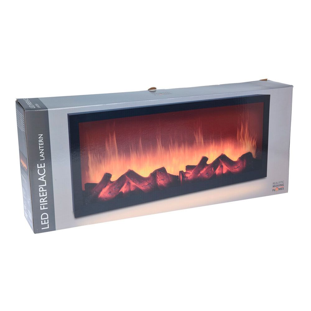 Iluminação decorativa em forma de lareira LED 57 x 10 x 25 cm - Image 2