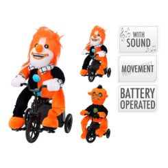 Figura de Halloween em bicicleta, modelos variados, 33 cm