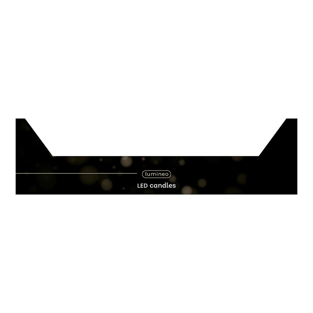 Vela funerária (cemitério) com LUZ LED alimentada por bateria - Image 2