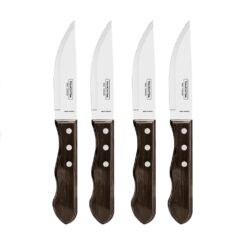 Facas de churrasco jumbo polywood castanho 12,2 cm, 4 un