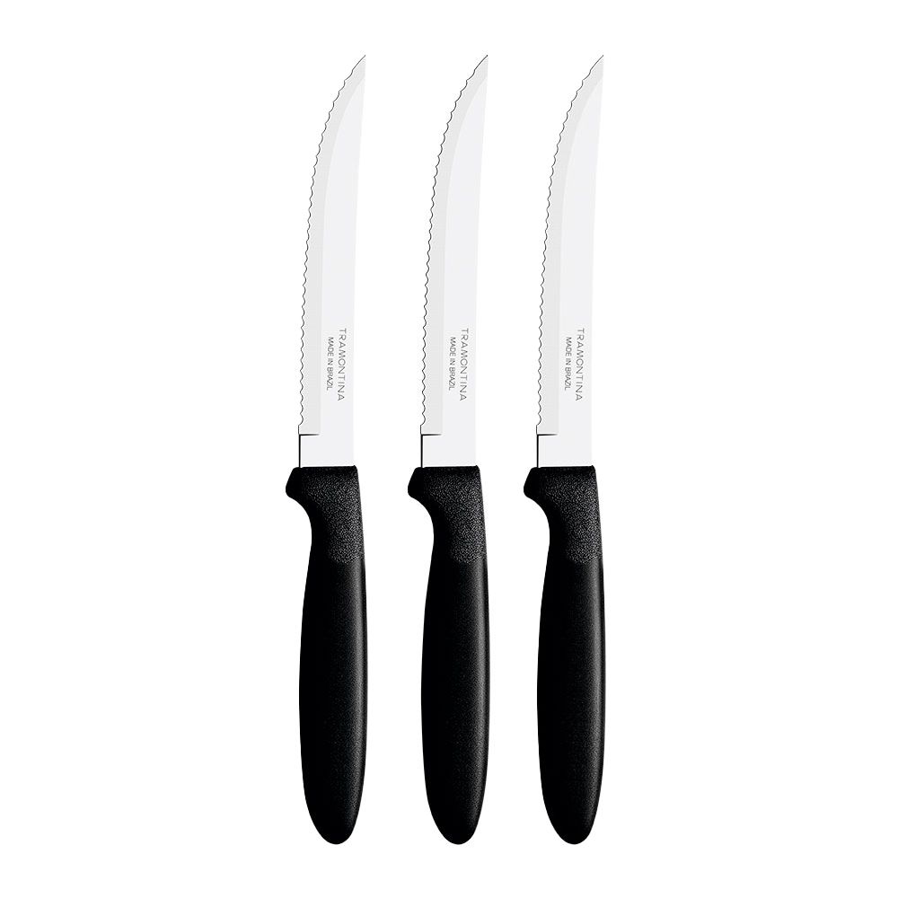 Facas para assados ipanema preto 21,3 cm 3 UDS