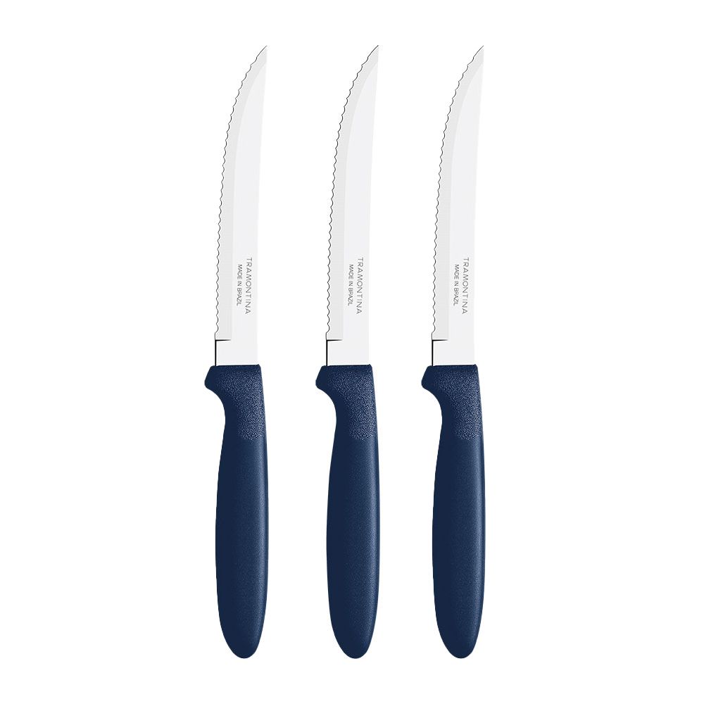 Facas para assados ipanema azul 21,3 cm 3 UDS