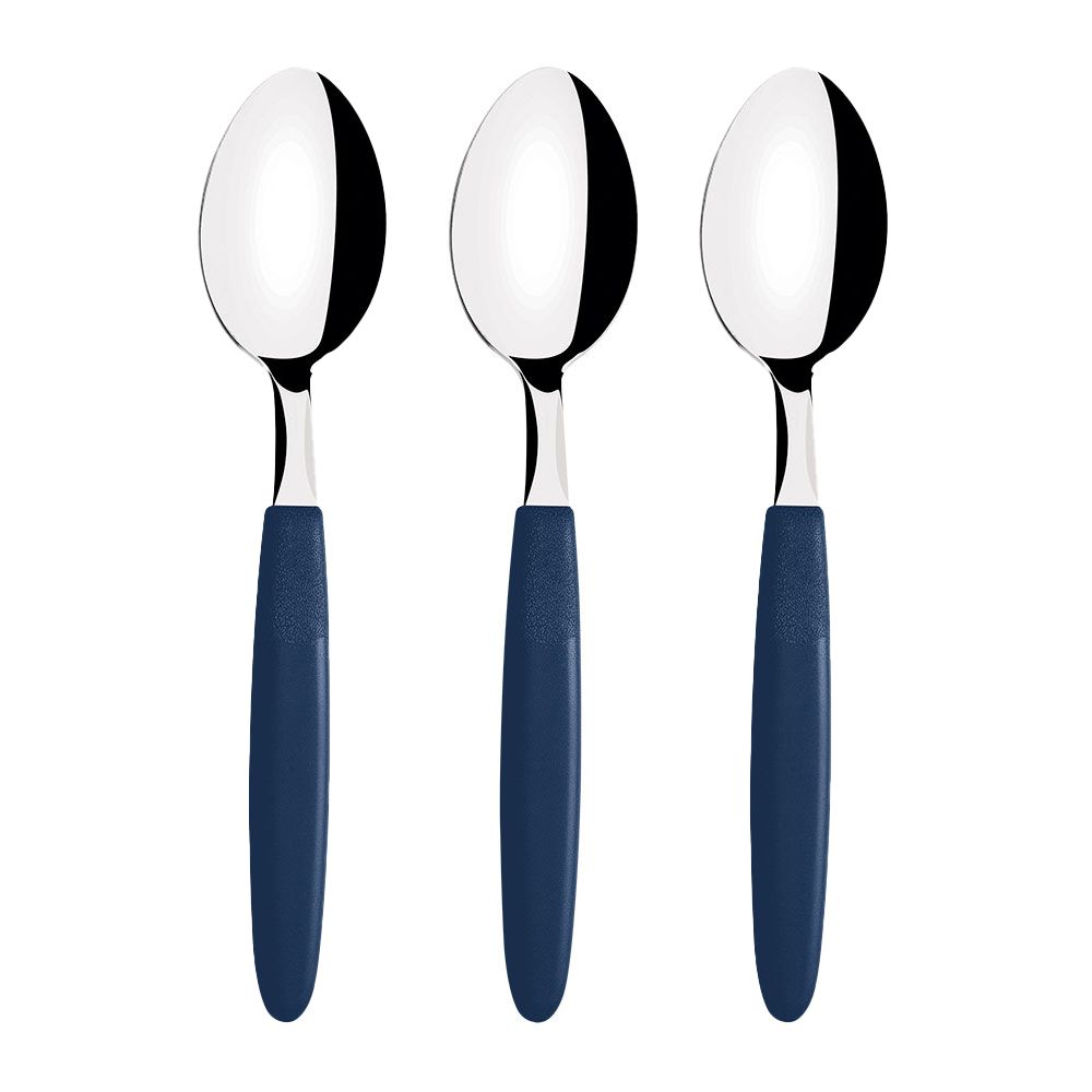 Colher ipanema azul 19 cm 3 UDS