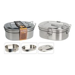 RECIPIENTE INOX 200 ml 180 x 140 x 75 mm