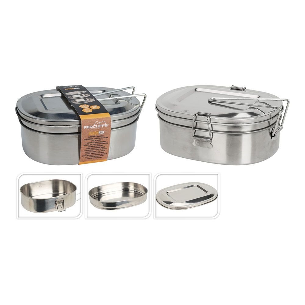 RECIPIENTE INOX 200 ml 180 x 140 x 75 mm