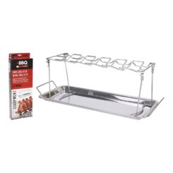 Suporte para asinhas de frango para forno ou BBQ