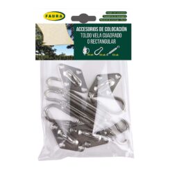 Acessórios de instalação para toldo de vela quadrado ou retangular