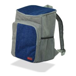 Mochila térmica 20 l com design de dois tons