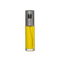 Recipiente de óleo spray cristal / aço inoxidável, 100 ml