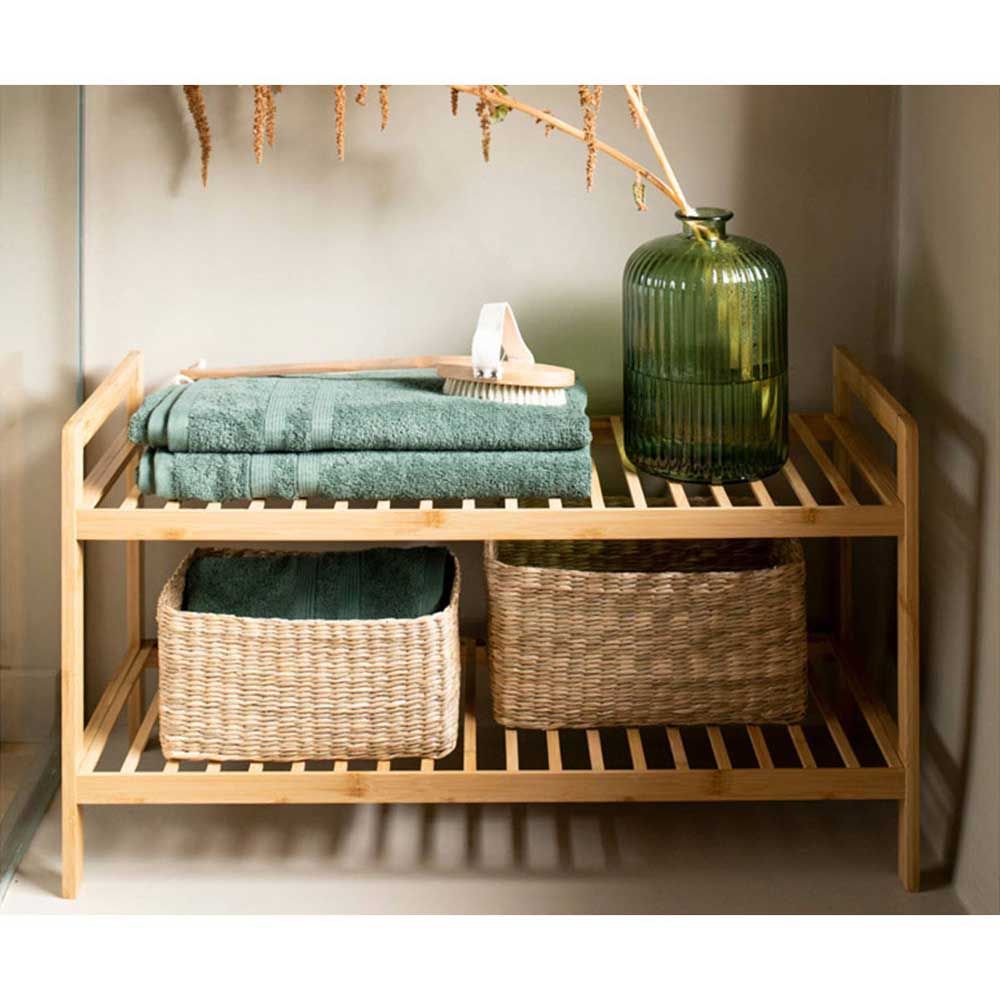 Estante/sapateira de bambu 70x26x40cm MU73106 andrea house - Image 3