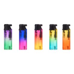 Isqueiro eletrónico spray à prova de vento gradiente, cores sortidas euro/u
