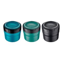 Cinzeiro redondo com LED, cores sortidas, Ø8 x 7 cm