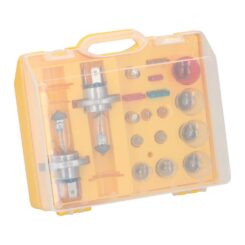 Conjunto de lâmpadas 18 peças h4 12v/60/55w dunlop