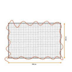 Rede elástica de carga, medidas: 2X3m, malha: 10X10cm. black & decker