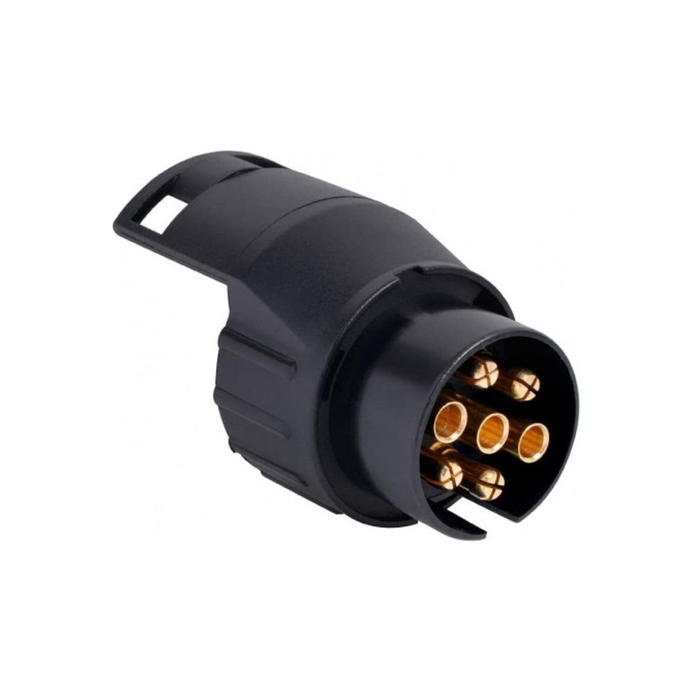 Ficha de reboque 7 a 13 pinos 12V com tampa de proteção