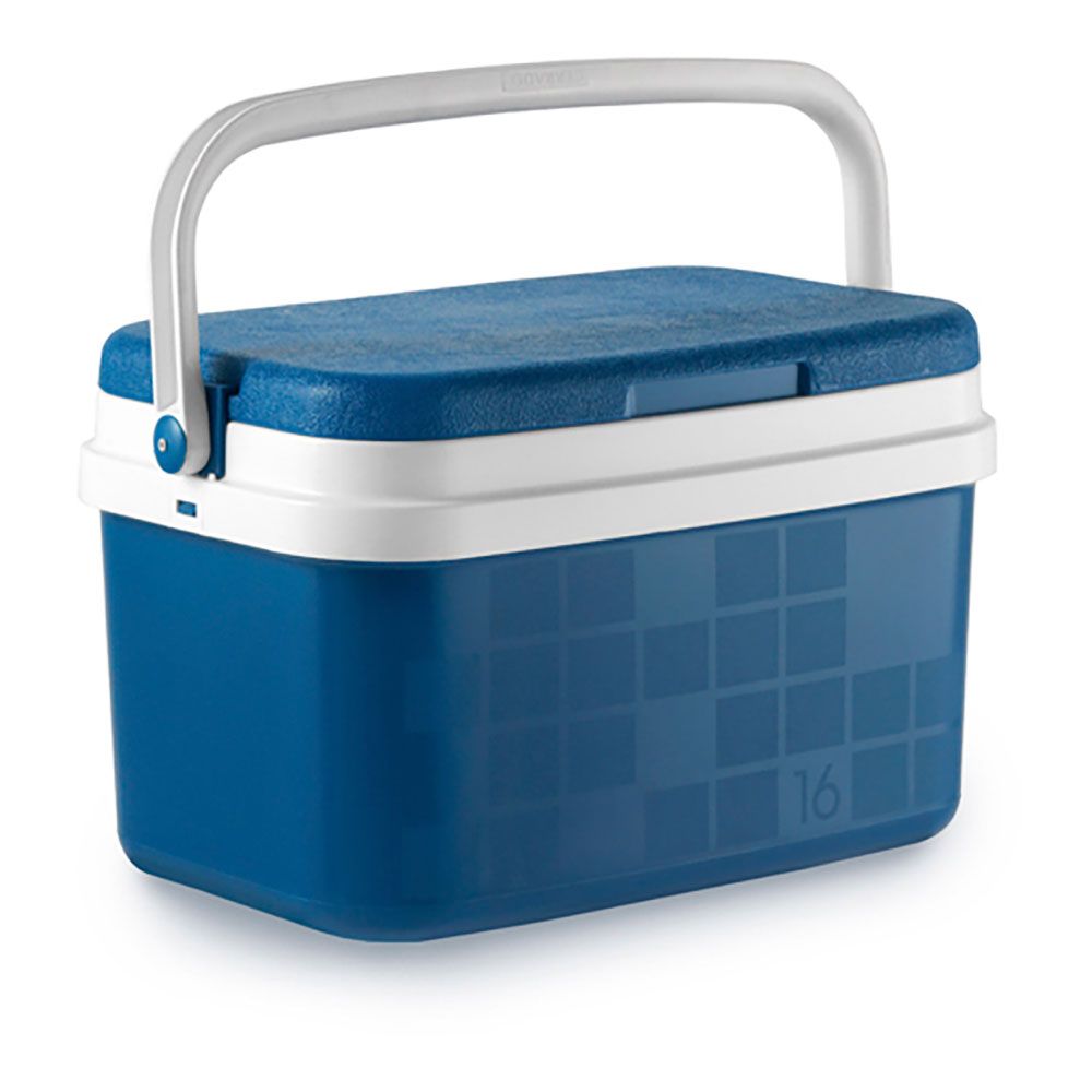 Geleira campismo 16 l, COR azul, 43 x 29 x 25,5 cm