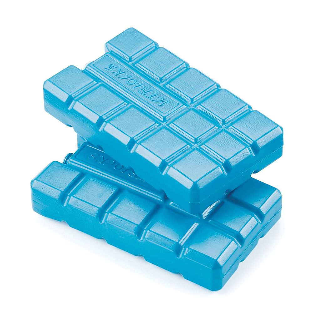 Acumuladores de gelo portáteis, cores variadas, 200 ml, 15 x 8 x 2 cm, 2 un