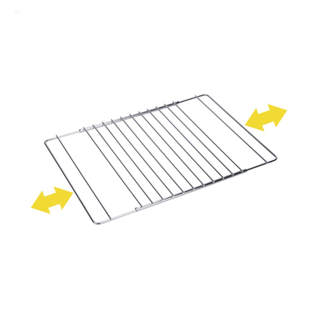 Grelha extensível cromada para forno de 38,5cm até 55X31.5cm