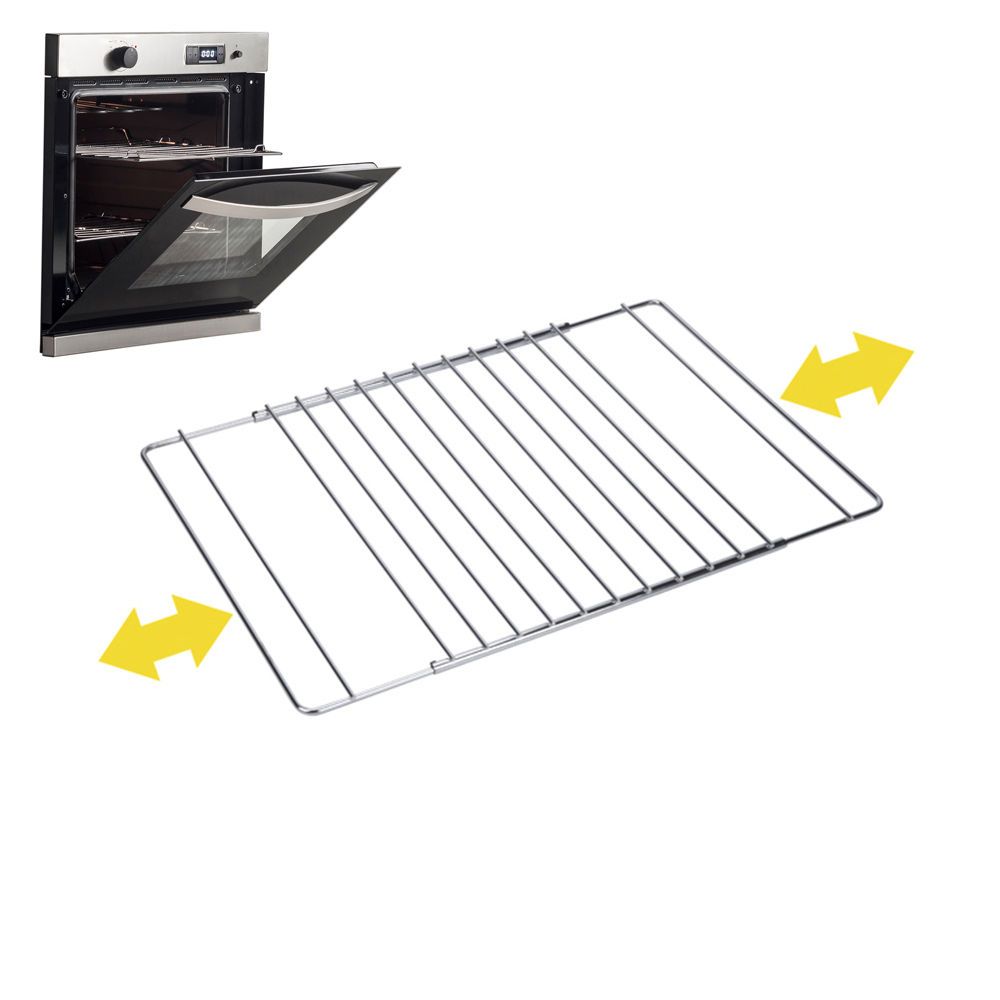 Grelha extensível cromada para forno de 38,5cm até 55X31.5cm - Image 2