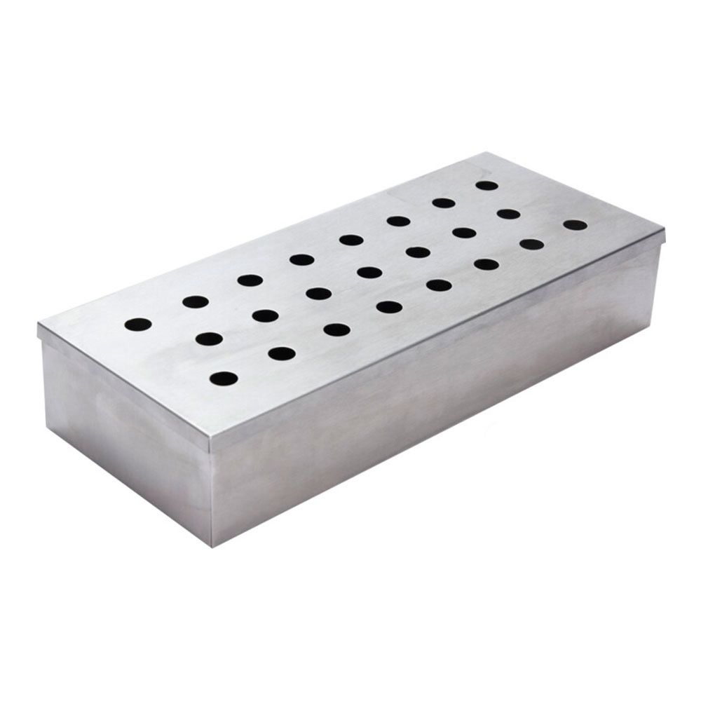 Fumeiro portátil de aço inoxidavel 45x24x10cm vaggan