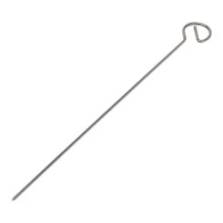 Espeto de 35 cm em aço inoxidável 18/8
