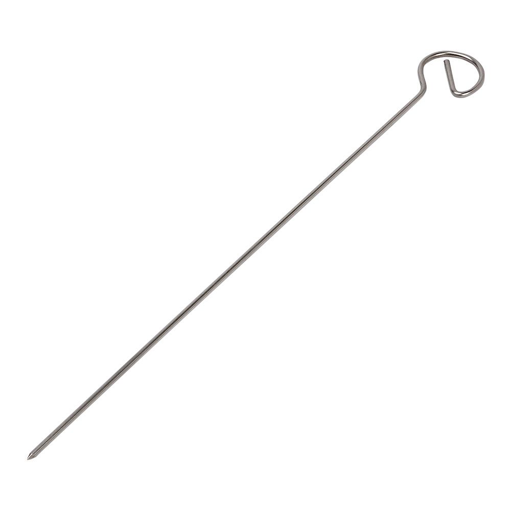 Espeto de 35 cm em aço inoxidável 18/8