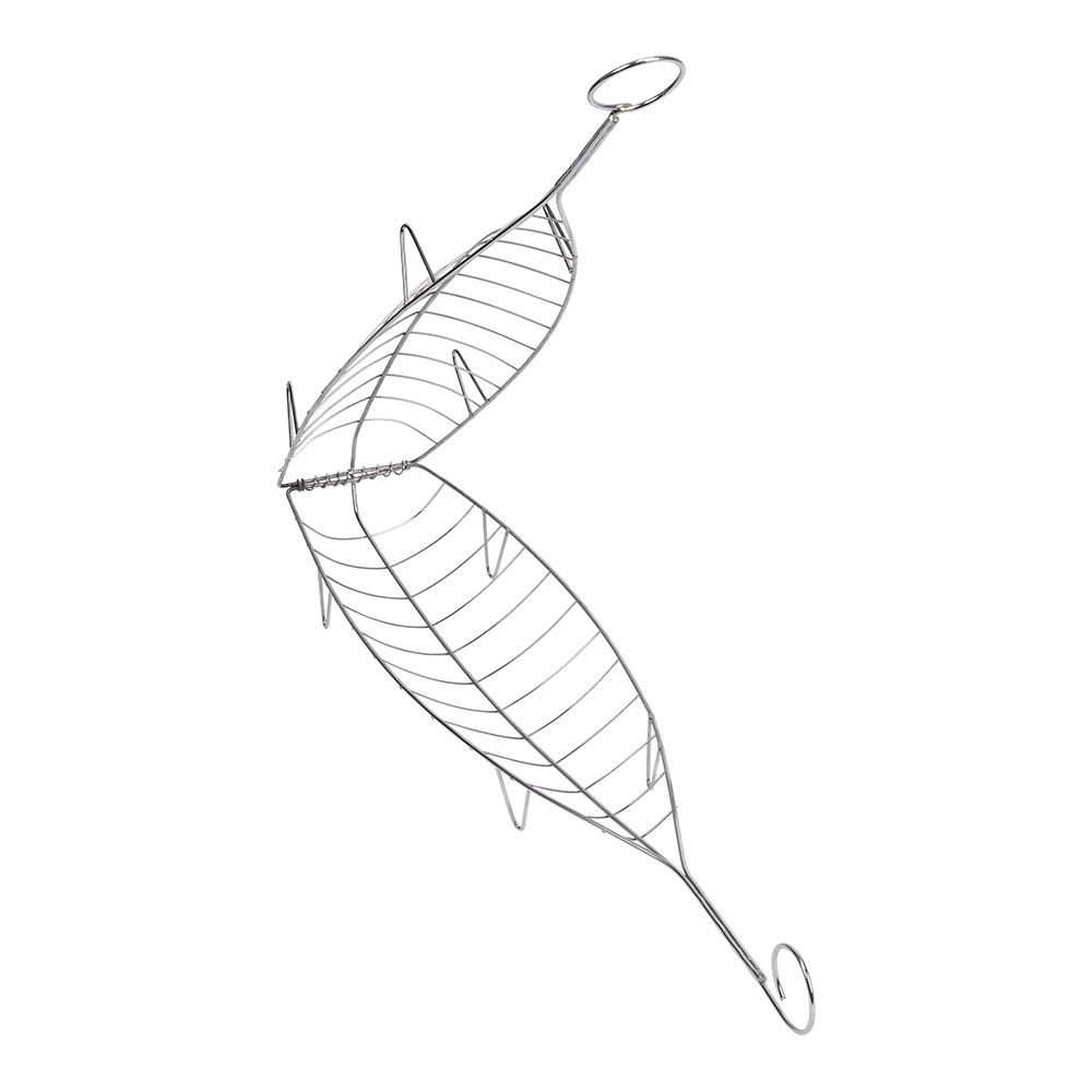 Grelha para peixe em aço inoxidável, 13,5 x 54 cm - Image 2