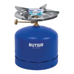 BUTSIR Fogão de campismo Destroyer para garrafa azul ø23 x 7 cm