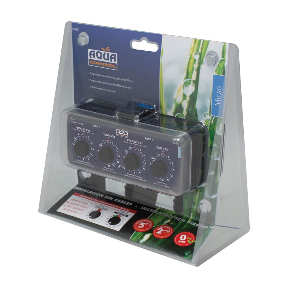 AQUA CONTROL Programador de torneira de saída dupla c5005, blister - Image 4