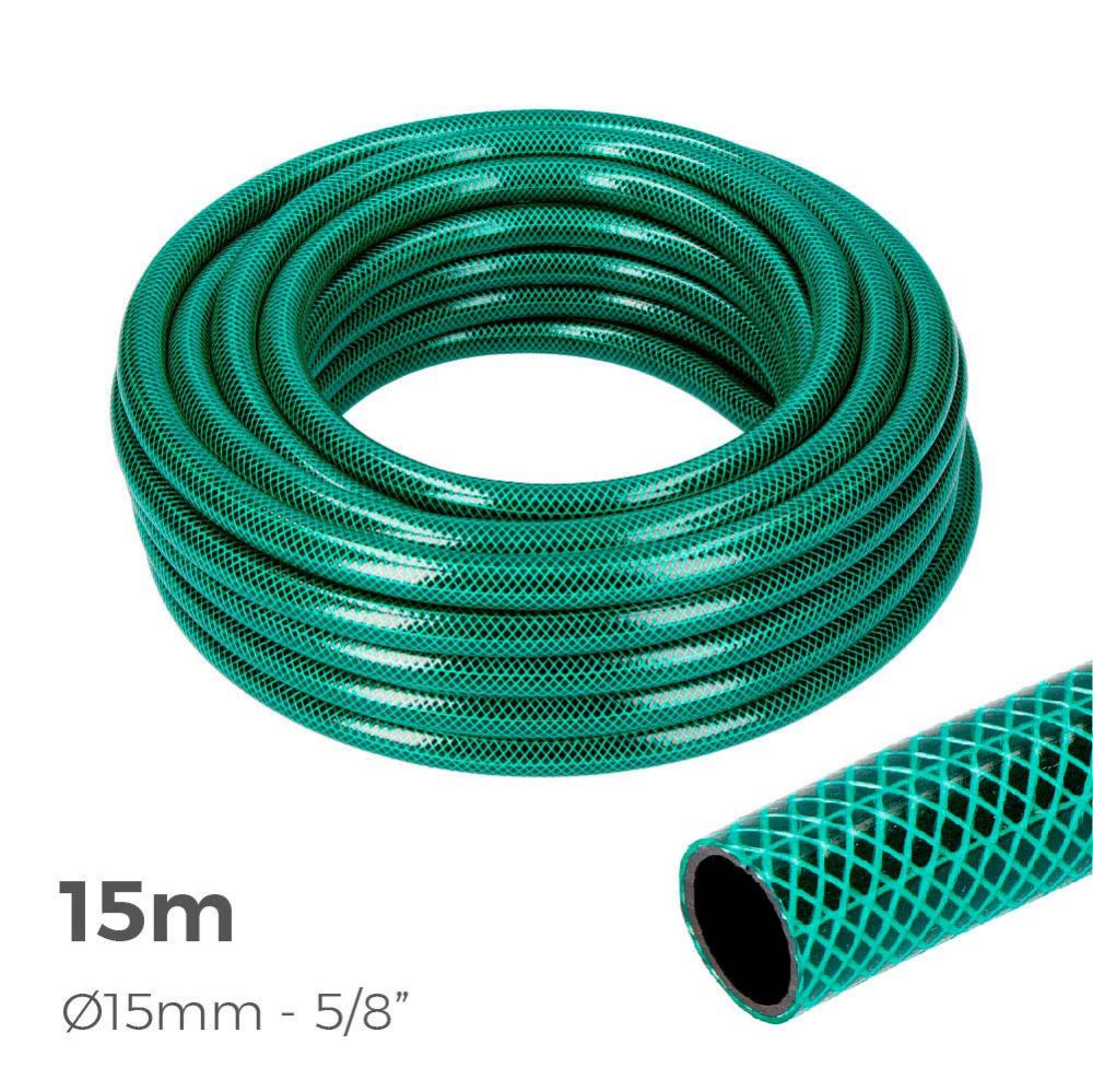 Mangueira de jardim basic Ø15 mm, 5/8 POL, 15 m