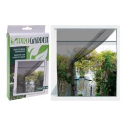 IPAE PROGARDEN Rede mosquiteira adesiva, antracite, 130 x 150 cm