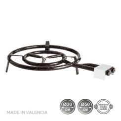 Fogareiro de GAS butano/propano Ø50cm 2 fogos. vaello