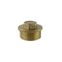 Tampão macho de 1/2" latão aqua control