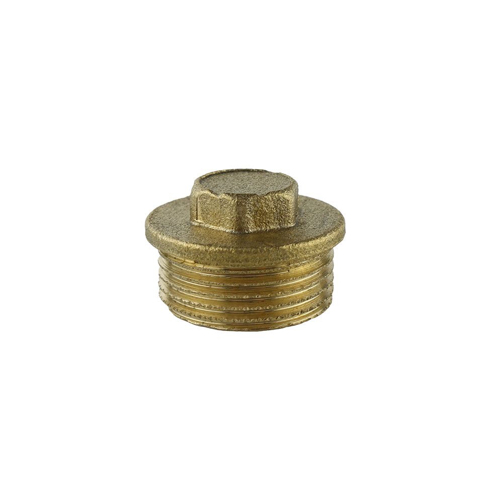 Tampão macho de 1/2" latão aqua control