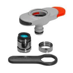 Conector para torneira de USO interno, rosca fêmea m 24 x 1 e rosca macho m 22 x 1, blister