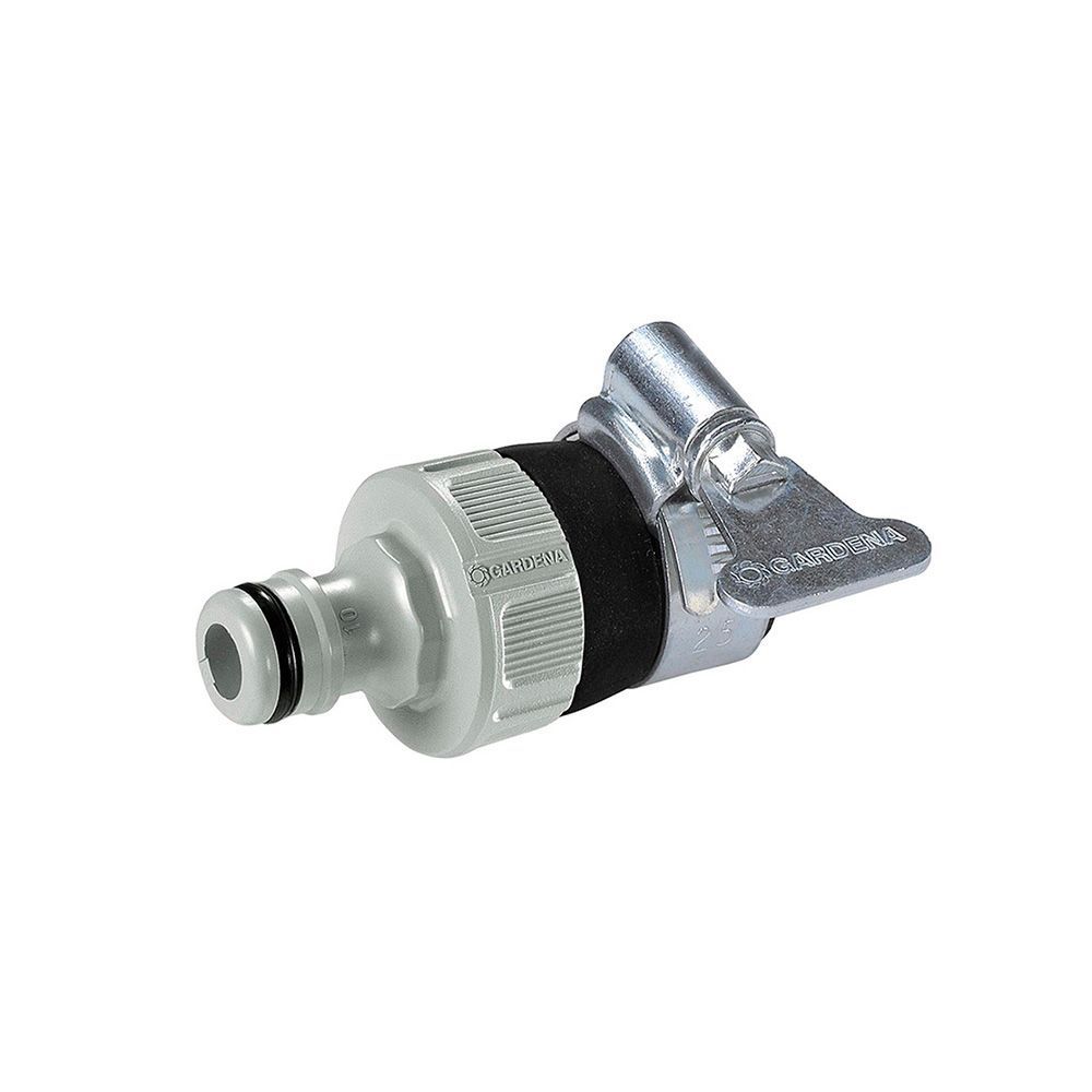 Conector rápido com grampo para machos sem rosca de Ø14 a 17 mm, blister